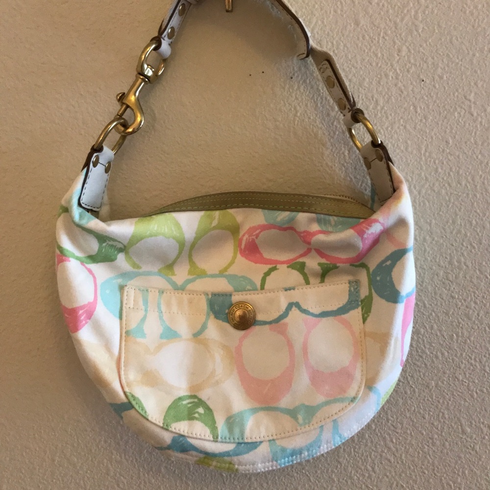 [coach] Multicolor Hampton  Hobo Bag